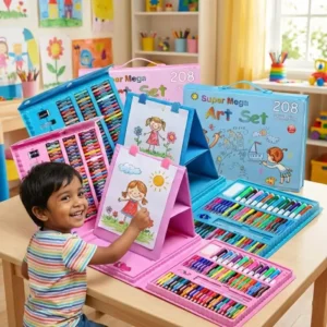 208 Pcs Super Mega Drawing Art Set